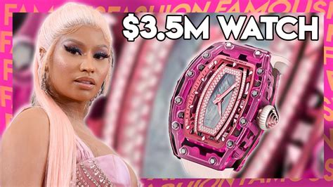 pink richard mille price nicki minaj|Nicki Minaj – Richard Mille RM 07.